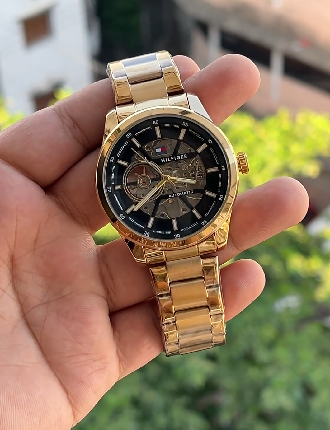 Tommy Hilfiger Automatic - Golden-Black